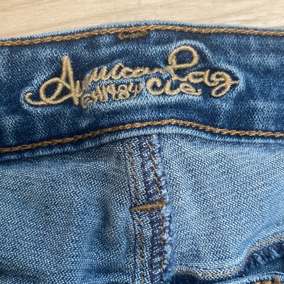 American Rag Juniors Bootcut Jeans Size 9. Raw Hem. So Cute. EUC. Great color. - Picture 4 of 12